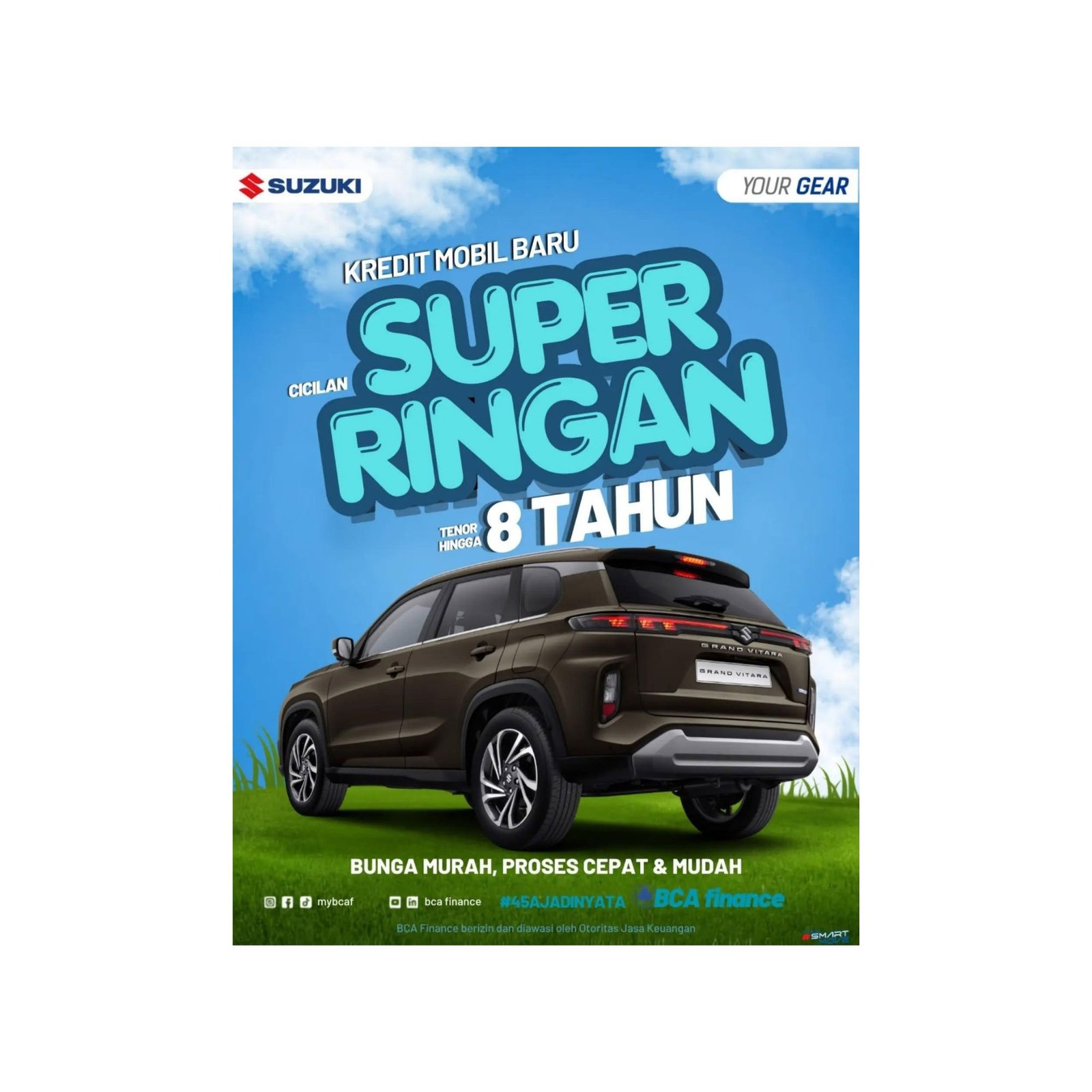 tenor 8th BCA finance cicilan ringan