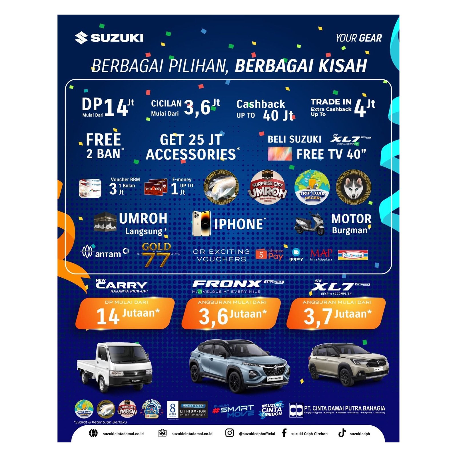 promo suzuki indramayu banyak penawaran