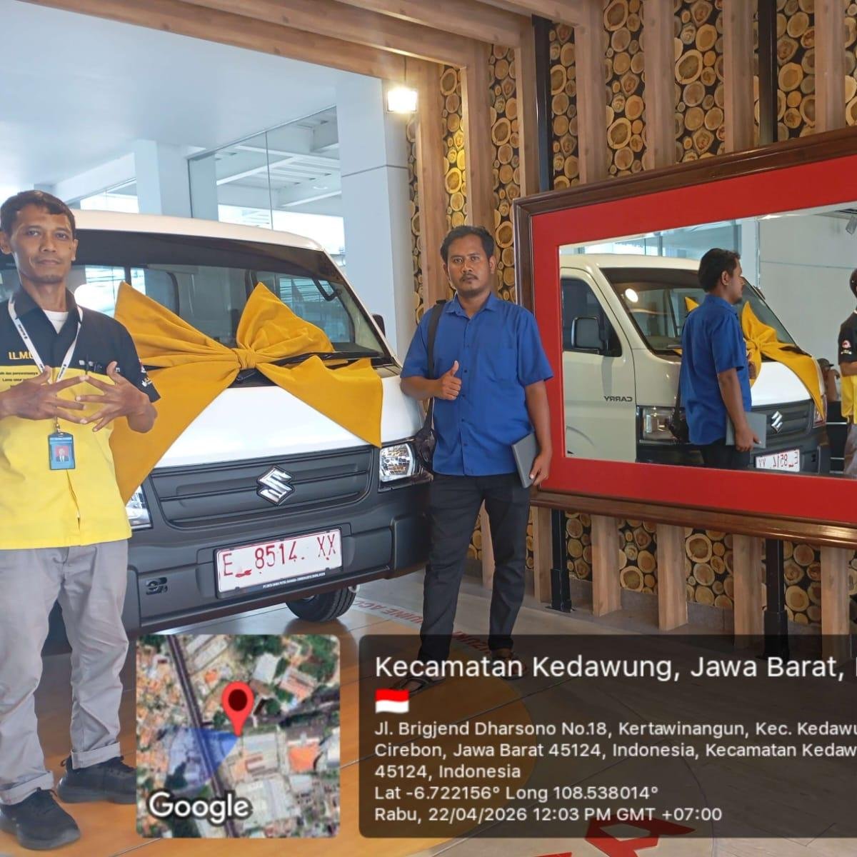 suzuki new carry pickup warna putih